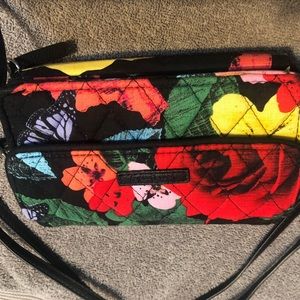 Vera Bradley RFID All-in-One Crossbody Havana Rose